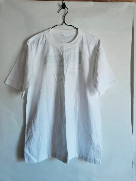 バックプリントTシャツ　 白　L寸