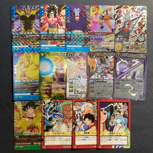 在庫処分品001】ドラゴンボール ONE PIECE ワンピース ナルト バトルスピリッツ等 カード まとめてセット