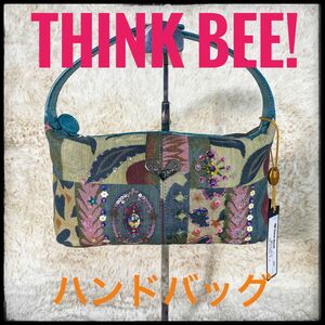 【未使用品】　シンクビー　think bee ハンドバッグ　ビーズ