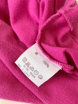 良色 80's VINTAGE CHEMISE LACOSTE ラコステ 80s 文字ワニ L-1212 ポロシャツ 半袖 鹿の子 サイズ2 ヴィンテージ 80年代 ゴルフウェア_画像6