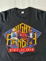 USA製 80's VINTAGE NIGHT RANGER BIG LIFE TOUR 当時物 輸入 古着 Tシャツ バンドT ロックT 80年代 アメリカ製 ナイトレンジャー 黒T_画像5
