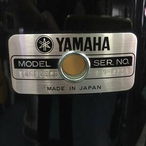 YAMAHA 10インチタム TT610SCD MN-4239(ブラック) 古い中古品です。錆、汚れ有ります トップのヘッドは新品のCSヘッドに張り替えましたの画像2