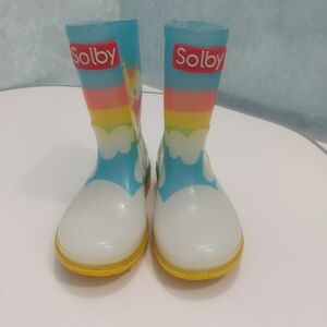 solby 14cm 長靴 レインブーツ キッズ