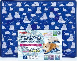 ペティオ (Petio) 犬猫用マット アルミクールクリーンジェルマット M サイズ