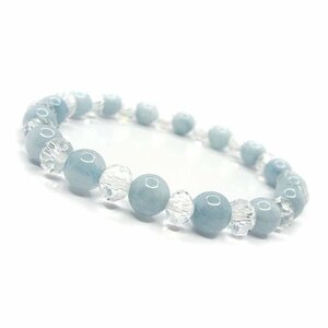  natural stone Power Stone bracele aquamarine mama accessory bracele BK1-9-2