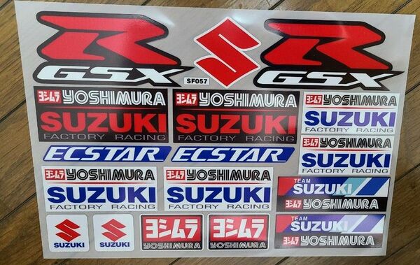 改装反射防水ステッカー17枚セットバイク原付カスタムエンブレム ヘルメットステッカー