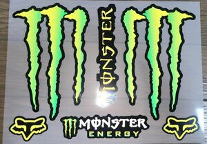 期間特価 反射防水耐久性素材 モンスターエナジーバイクステッカーヘルメットステッカー カスタムシールMONSTER ENERGY 