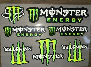 防水反射 耐久性素材 モンスターエナジー / バイクステッカー ヘルメットステッカー MONSTER ENERGY シールデカール