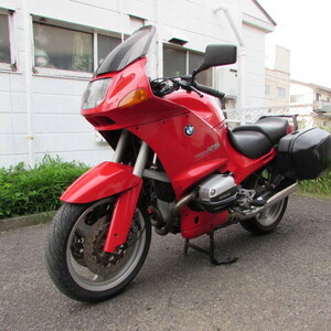 BMW*R1100RS* full cowl * red * left right case attaching *ABS attaching * one time delete ending 