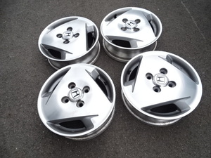  selling out! Honda Vamos original aluminium wheel 13×4.00B +45 13 -inch 4 pcs set beautiful goods NONE Acty Zest Spark life 