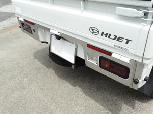  распродажа!S500P S510P Daihatsu Hijet Truck предыдущий период особый дизайн поверхность Flat матовый из нержавеющей стали задние фонари отделка левый правый 