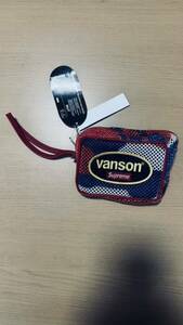 Vanson Leathers® Cordura® Mesh Wrist Bag （Red Camo） 22ss