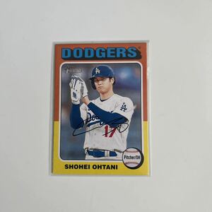 絶好調■大谷翔平　2024 Shohei Ohtani Topps Heritage #371　ドジャーズ 移籍 　ゆうパケットポストmini可能　②