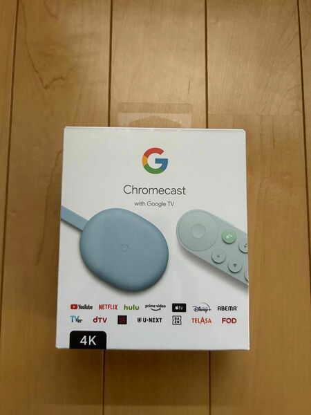 新品未開封 with Google TV 4k Chromecast クロームキャスト グーグル 