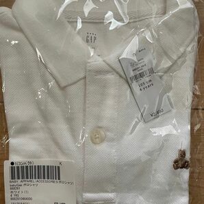 GAP 半袖白くまポロシャツ　105cm