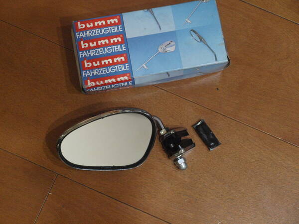 BUMM バム 　レッグシールドカウル　 クランプミラー　右用（MADE IN GERMANY) 未使用新品 宅急便コンパクト送料無料