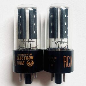 RCA 5Y3GT 元箱入り2本　長期保管品　導通確認済