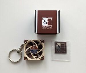 Noctua ミニファンキーホルダー＆エンブレム