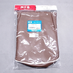 ●送料無料● NTB ビーノ 5AU / SA10J リペアー用 シートカバー ブラウン ＞ 表皮 張替え シートレザー タッカー VINO 茶 2スト CVY-07