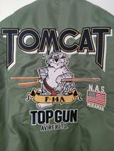 【新品】【未使用】AVIREX アヴィレックス　TOMCAT MA-1 / トムキャット 783-3952033 セージL　即日発送　全国送料無料_画像1