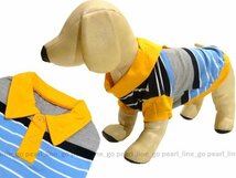 送料無料 わんちゃん ポロシャツ [12a] 激安 小型犬用 ペット服 洋服 ペットウェア/20_画像1