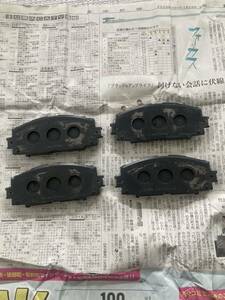  Probox 160 series brake pad akebono made remainder amount approximately 11 millimeter use period a little AN714K original same etc. goods Succeed etc. 