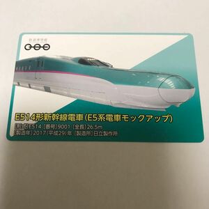 鉄道博物館　埼玉県さいたま市　仕事 未来 チケット カード E514形 新幹線 電車 鉄道ミュージアム 未来チケット