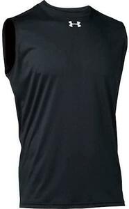 アンダーアーマー ノースリーブTシャツ 1375589-001 XXLサイズ 袖なし 丸首 ルーズ トレーニング ユニセックス タンクトップ