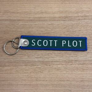 フライトタグ　キーホルダー RBF刺繍タグ SCOTT PILOT THE WAY FORWARD 希少　コレクション　そこのあなたいかがですか？