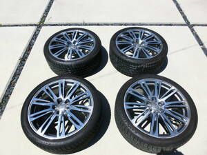 ■AUDI A7 純正　20インチ鍛造ホイール　9JX20　PCD112　+37　コンチネンタル265/35R20　4本■