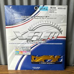 MT07/09/10 FZ シリーズ　XSR700/900 GSXR600/750/1000 XAM製　クラッシック　アルミリアスプロケット　新品　525-45T(△５２４．２)