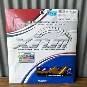 ゼファー1100 ZRX1100 ZZR1100 GPZ900R 750R XAM製　クラッシック　アルミリアスプロケット　新品　530-45T(△５３０．１０)