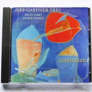 【ジャズ・ピアノトリオCD】ジェフ・ガードナー・トリオ/Continuum/Jeff Gardner/エディ・ゴメス/Eddie Gomez/寺島靖国/輸入盤