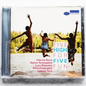 【ジャズCD】ハイ・ファイヴ/ファイヴ・フォー・ファン/High Five/Five For Fun/ファブリッツィオ・ボッソ/Fabrizio Bosso/寺島靖国