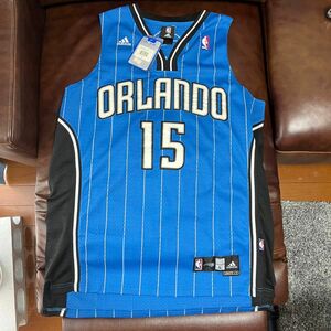 NBA オーランドマジック　ゲームシャツ　アディダス　新品未使用　タグ付き　ビンスカーター　バスケット　Lサイズ ユニフォーム