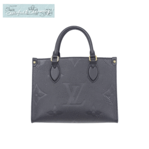 LOUIS VUITTON オンザゴーPM モノグラムアンプラント ノワール M45653 2WAY