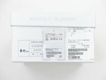 未使用 MANOLO BLAHNIK CAMPARI メッシュドットパンプス メリージェーン 35 1/2 ブラック '23年UNITED ARROWS購入_画像6