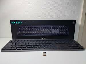 【中古・送料込み】Logicool ロジクール ワイヤレスキーボード KX800 MX KEYS 美品