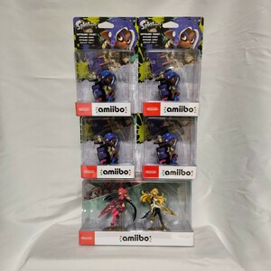 amiibo ホムラ ヒカリ ダブルセット オクトリング ブルー まとめ アミーボ スプラトゥーン 大乱闘スマッシュブラザーズ