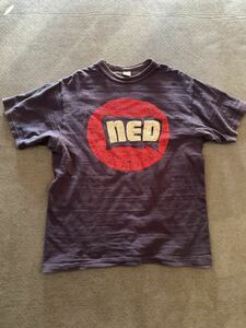 中古品 ウェアハウス ネイビー Tシャツ Mサイズ ned