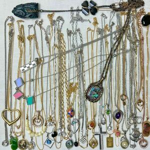 ②325g accessory necklace pendant coin together large amount various set lady's bracele top liquidation Junk 