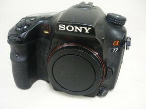 現状品 SONY ソニー SLT-A77V α77 ボディ