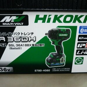 新品 日立 HiKOKI 36V対応 コードレスインパクトレンチ WR36DH 本体+ケース 即決送料無料の画像4