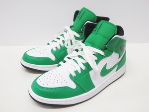 AIR JORDAN 1 MID "LUCKY GREEN" DQ8426-301 （ラッキーグリーン/ホワイト/ブラック）