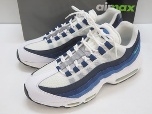 AIR MAX 95 OG "WHITE SLATE BLUE" 554970-131 （ホワイト/エメラルドグリーン/コートブルー/ニュークレート）