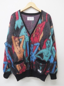 WACKO MARIA ワコマリア 22FW-WMK-KN09 22AW MOHAIR CARDIGAN モヘア混カーディガン　美品　L