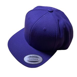 フレックスフィット flex fit YUPOONG 無地キャップ パープル the classics 紫 ベースボールキャップ