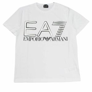【新品】タグ付き　エンポリオアルマーニ　EA7 ホワイト　白　ロゴtシャツ 白
