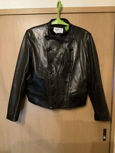 Agnes B leather jacket France made SPECIAL agnes b rider's jacket 