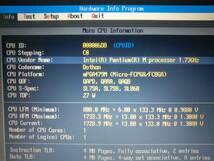 インテル Intel Pentium M 740 SL7SA 1.73GHz 2MB FSB 533MHz ⑨_画像6